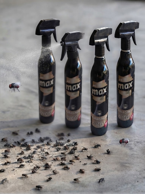 Avcı Max Karasinek Avcısı 4'lü Ekonomik Paket Sprey